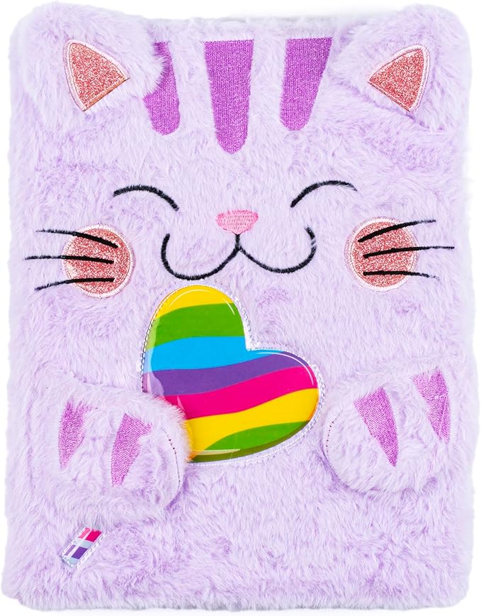 VOTUM Sketch Book: Personalized Artist Sketchbook: Sketching, Drawing and Creative Doodling. Notebook and Sketchbook to Draw and Journal with Stickers and Pens (Cat)