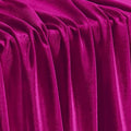 KKJIAF Hot Pink Stretch Velvet Fabric 60 Inch Wide, 5 Yard Soft Stretchy Fabric for Sewing Clothes, Apparel, Costume, Crafts - 90% Polyester 10% Spandex