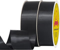100 Yards Black Satin Ribbon Polyester Ribbon for Gift Wrapping Very Suitable for Weddings Party Hair Bow Invitation Decorations and More（1-1/2 inch X 50Yards X 2 Roll）