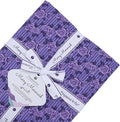 Tinyspool & Co. 100% American Cotton Fabric – 3 Yard Cut Quilting Fabric – Prewashed Preshrunk Yardage for Quilt Backing Borders Binding Sewing Crafts – Merry Mermaid No.19 – Lavender Rose