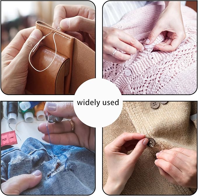BAGERLA Upholstery Repair Sewing Kit Heavy Duty Sewing Kit with Awl Tools, Seam Ripper, Hand Stitching Needles, Upholstery Thread, Leather Craft Tool for Shoes Sofa Tent Carpet Craft DIY