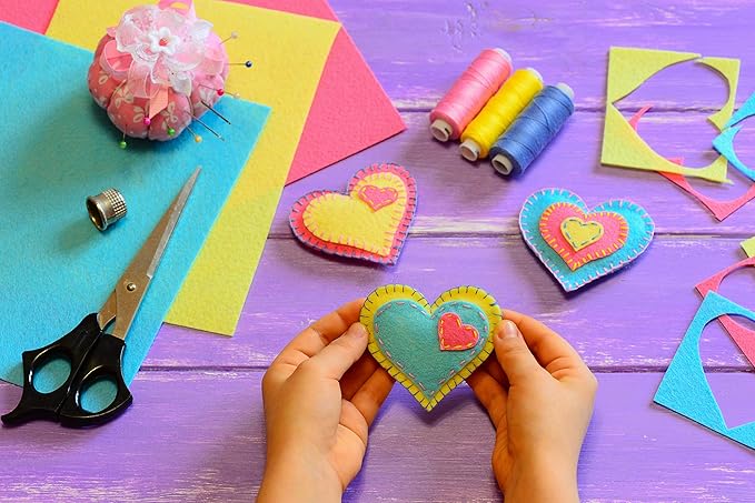 Threadart Premium Felt Roll - 12" x 10yd - Dark Navy | Soft Wool-Like Feel | 1.2mm Thick Fabric for DIY Crafts, Sewing, Crafting Projects | Compatible with Cricut Maker