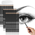 Geyoga 36 Pcs Professional Charcoal Pencils Soft, Medium and Hard for Drawing Charcoal Pencils for Sketching Shading Drawing Blending Portrait(Black, Hard)