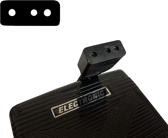 HimaPro Foot Control Pedal and Power Cord for Domestic and Imported Sewing Machines - Variable Speed Control (Kenmore 3 Pin 032270116)