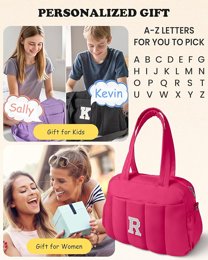 16Th Birthday Gifts for Girls-Dance Bag, Kid Weekender Bags，Girl Overnight Bag with Wet Pocket，Sweet 16 Gifts for Girls-Lightweight Travel Tote Personalized Cheer Bags with Makeup Pouch
