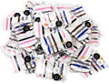 Tatuo Travel Sewing Kits Thread Repair Kit with Needles, Threads, Button, Pin for Hotel Amenities Necessities, 6 Colors (200)
