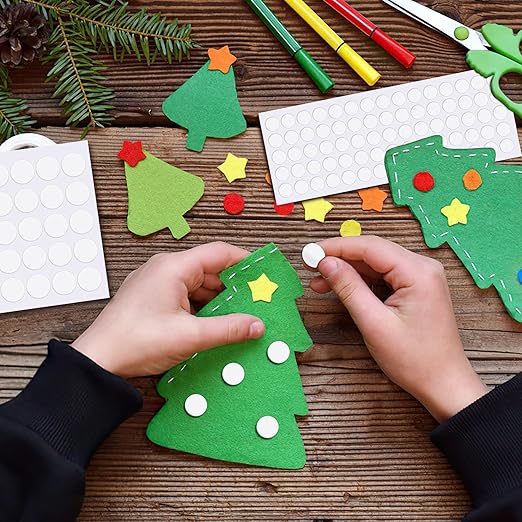 JANYUN 225 Pieces Double Sided Sticky Dot Stickers Round Putty Clear Sticky Tack No Trace Sticky Putty Waterproof Small Balloon Stickers for Wall Wood Plastic Christmas Supplies (6mm+10mm+20mm)