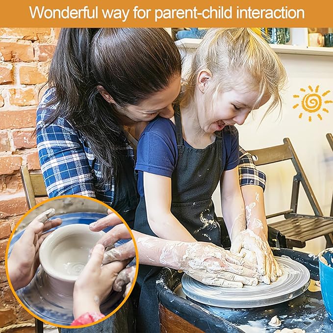 Natural Air Dry Clay- Self-Hardening Modeling Pottery Clay for Beginners Advanced Adults Sculpting Holiday Gifts for 3+ Years Kids (White, 5.5lb)