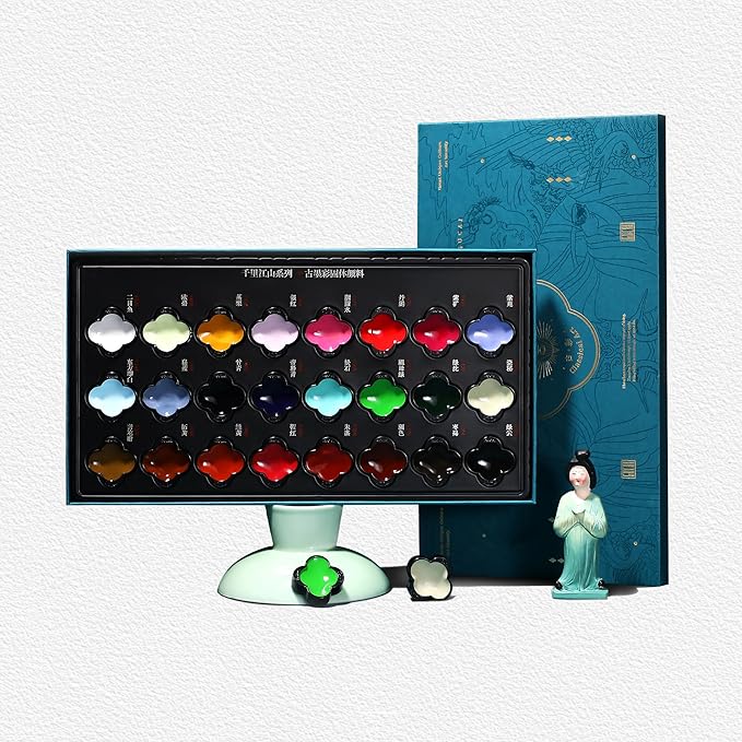 rubens Watercolor Paint Set 24 Colors,Professional Art Supplies,Water Colors Paint Adult Set，Artistro,Beginner