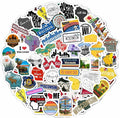 BulbaCraft Wisconsin Stickers for Water Bottle and Laptop - Wisconsin Party Supplies & Decorations, Waterproof Vinyl Decals, State Pride and Icon Stickers, Gifts for Women & Men