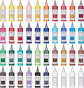 MEEDEN Soft Body Acrylic Paints Set: Matte Finish 40 Colors x 250ml/8.45oz Fluid Acrylic Paints for Art Painting on Canvas Wood & Glass for Students Adults Artists