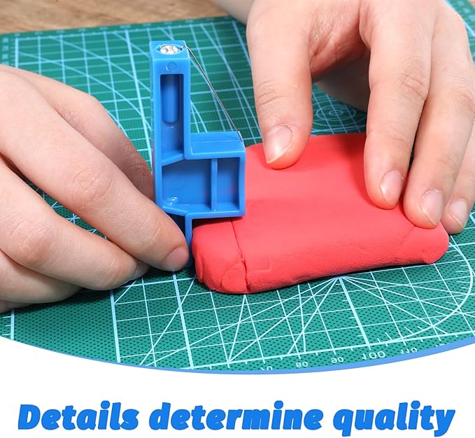 Angle Cutting Clay Tool Small Steel Wire Bevel Cutter Steel Wire Bevel Cutter Plastic Ceramic Wire Pottery Angle Clay Trimming Tool for Pottery Ceramics Sculpting