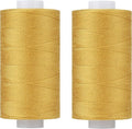 Simthread All Purpose Thread Polyester 400Y Golden Brown