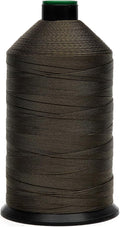 Extra Strong Bonded Nylon Thread #138 Tex135 – 16 OZ, 3000yds, Versatile Stitching Solution for Leather, Upholstery, Canvas Repair and More (Army Green)