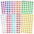 3000 PCS Star Stickers, 0.6" Sparkly Holographic Stickers, Kids Rewards Holographic Colors Sticker, Foil Star Sticker for Behavior Chart, Student Planner, School Classroom Teacher Supplies, DIY