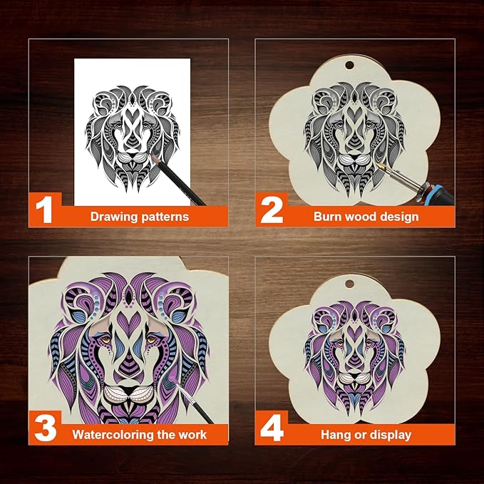 ACRSIKR Gifts for Teens, 11 12 13 14 16 Years Old Teen Boys Girls Gift Arts Crafts Christmas Wood Burning Kit Tool for Teenagers
