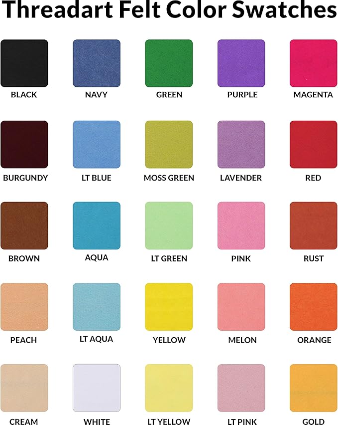 Threadart Premium Felt Roll - 12" x 10yd - Pink | Soft Wool-Like Feel | 1.2mm Thick Fabric for DIY Crafts, Sewing, Crafting Projects | Compatible with Cricut Maker