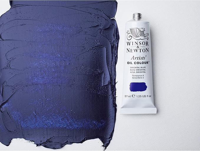Winsor & Newton Artists' Oil Color, 37ml (1.25 oz) Tube, Oriental Blue