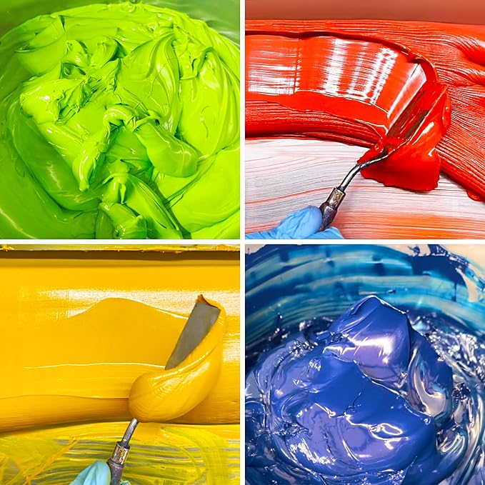 Tusc & Pine Artist Oil Paint - Manganese Blue Pastiche, 40 ml, Non-Yellowing, Rich & Creamy Consistency, Maximum Pigment Load, Small Batch Milled Oil Paints Made in the USA for Professional Artists
