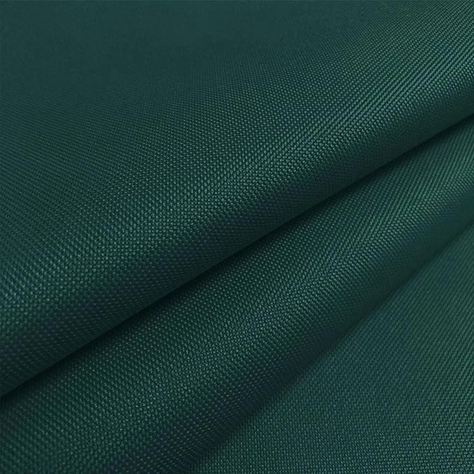 Waterproof Canvas Fabric by The Yard 600D Upholstery Cordura Fabric 58" Wide for Chairs Indoor Outdoor Water Resistant Canvas Polyester Material Sewing DIY Cloth, 3 Yards Teal Green