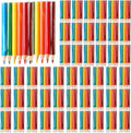 Cholemy 200 Sets Mini Colored Pencils 3.5 Inch Portable Short Color Pencil Bulk Coloring Pencils Pre Sharpened Drawing Colored Pencil for Painting Gift 6 Color