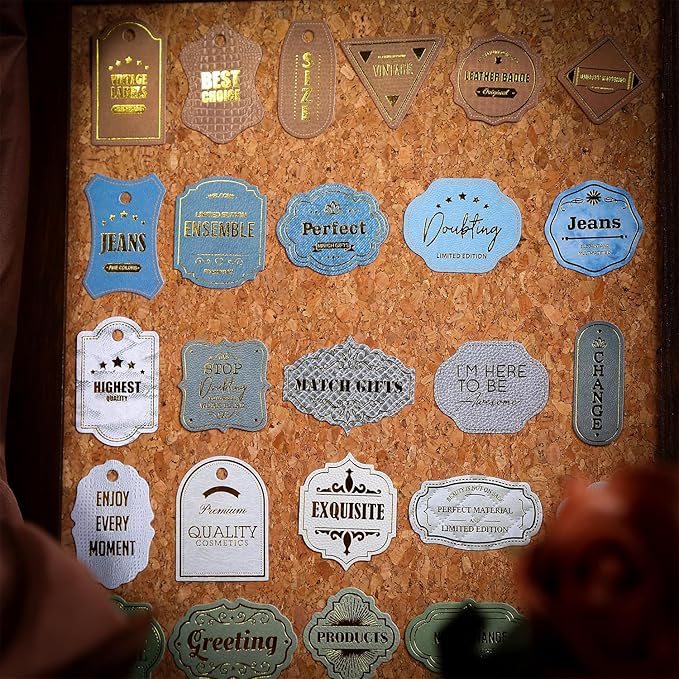 Alideco 120pcs Scrapbook Stickers Vintage Text Label Scrapbooking Junk Journal Crafts Embelishment Decoration Stickers (fangpibiaoqian)
