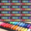 288 Pcs Soft Chalk Pastels Set of 24 Colors Bulk 1.18 Inches Square Dry Artist Chalk Pastel Sticks for Office Art Drawing Painting Professional Art Supplies Kit