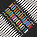 Metallic Markers, Christmas Stocking Stuffers for Tween Teen Girls Gifts Trendy Stuff, 30 Fine Tip Scrapbook Pens for Black Paper, Scrapbooking, Card Making, Arts Crafts Supplies Kits for Kids Boys