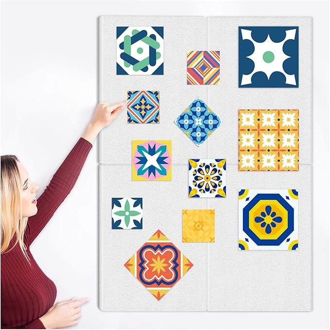 BXI Quilt Design Wall, Thick Sturdy Flannel Quilters Design Board, 31.5 x 23.6 x 0.6 inches, 4 Pcs, Portable Quilting Wall Panels Hold Fabric Firmly, Sewing Quilting Supplies for Quilt Block Projects