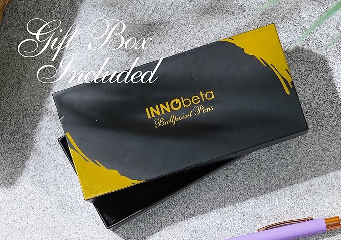 InnoBeta Quilting Gifts Ballpoint Pen Set of 4, Gifts for Quilters on Birthday and Christmas