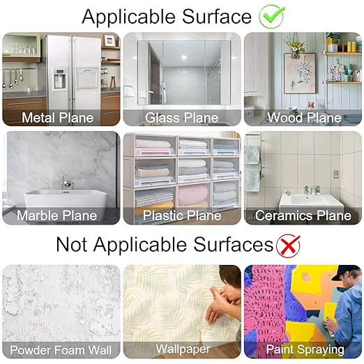 JANYUN Double Sided Tape for Walls, Removable Sticky Dots Picture Hanging Strips Adhesive Heavy Duty Clear Museum Putty for Crafts No Trace Sticky Tack Water Proof Mounting Tape
