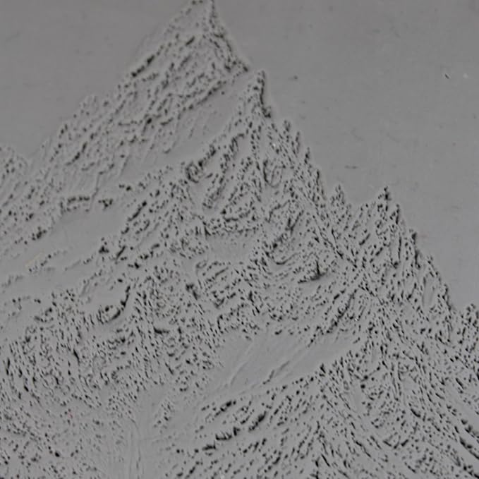 Snowy Mountain Clay Texture Roller (4") - Winter Set #01 - Embossing Pattern Roller for Polymer & Ceramic Clay, Pottery & Crafts