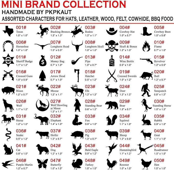 2Pcs Mini 3/4" & 1" Branding Irons, Ship Wheel Custom Wood Branding Iron Personalized for Wood Working, Leather Hats, Felt, Cowhide, BBQ & Bread Logo, Steak Branding Iron for Food (153#)
