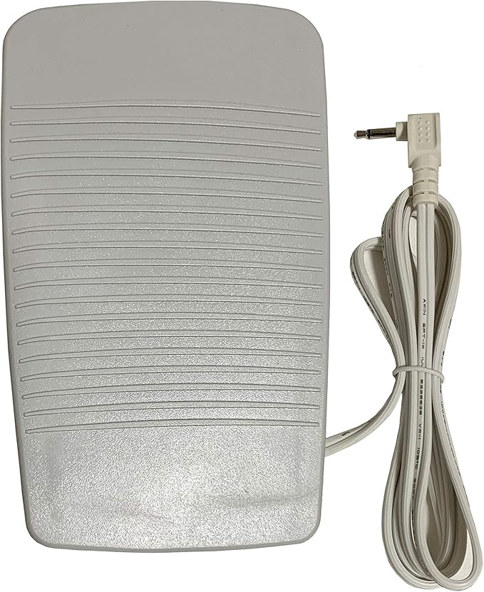 HimaPro Foot Control Pedal and Power Cord for Domestic and Imported Sewing Machines - Variable Speed Control (FC-322 / XC8816021)