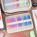 SASPOO Acrylic Gel Pens for Drawing,Colors Gel Paint Pens Ultra Fine ST Point 1.0, Set of Acrylic Marker Pens Color Ink for Journaling, Crafts Art Supplies (80)