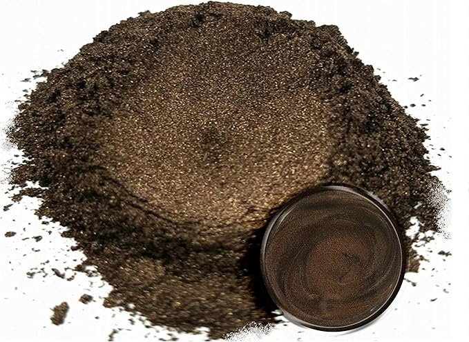 Eye Candy Premium Mica Powder Pigment “Karummetou” (50g) Multipurpose DIY Arts and Crafts Additive | Woodworking, Epoxy, Resin, Bath Bombs, Paint, Soap, Nail Polish, Lip Balm