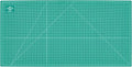 ALVIN GBM Self-Healing Cutting Mat 36 x 72 inch | Double-Sided Green/Black | 5-Layer Gridded Surface for Arts, Crafts and Sewing (actual size 36.61 x 72.83 inches) - Model GBM3672