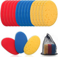 Clay Sponges for Clay, Boyistar Ceramics Pottery Clay Sponge for Shaping and Clean Sponge with 3-Density Clay Sponge Artists Sponge for Pottery Modeling Sculpting with Mesh Bag (18)