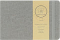 Vienrose Watercolor Sketchbook, 5.5"x3.5" Watercolor Journal with 24 Sheets 140 LB (300 GSM) 100% Cotton Watercolor Paper, Grey Linen Cover Water Coloring Sketch Book As Travel Notebook