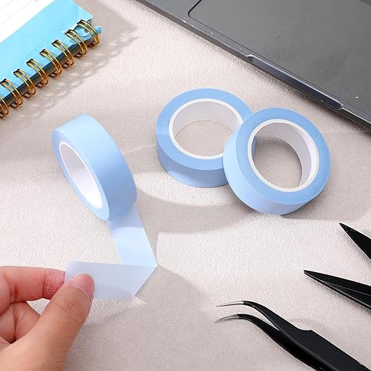 3 Rolls Blue Painters Tape, Masking Tape, Blue Washi Tapes Decorative Masking Tapes No Residue Easy Removal for Painting Wall Arts Scrapbooks DIY Crafts