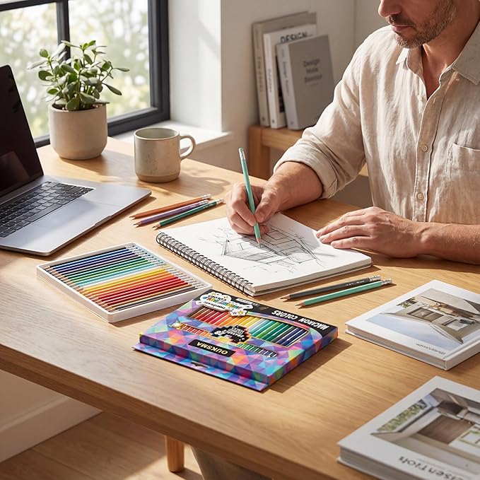 Pre-sharpened Colored Pencils with Erasers, Erasable Color Pencils, Drawing Pencil, Art Pencil for School Supplies, Drawing Supplies (28 Colors)