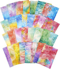30 Sheets Puzzle Pre-Cut Washi Stickers, Featuring Abstract Watercolor, Pastel Gradient and Geometric Designs for Scrapbooking, Bullet Journaling, DIY Crafts
