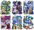 Fantasy Night Dream PET Stickers Set, 180Pcs Mystical Celestial Stickers for Journaling, Scrapbooking, DIY Crafts, Planners, and Collage Art