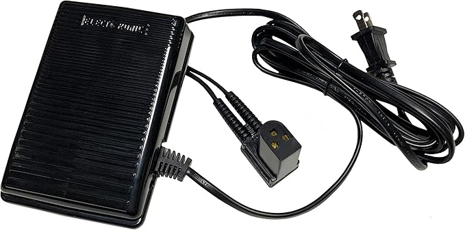 HimaPro Foot Control Pedal and Power Cord for Domestic and Imported Sewing Machines - Variable Speed Control (979314-031)