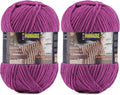 2 Skeins Fluffy Chenille Yarn for Crocheting - Baby Blanket Yarn for Knitting - Velvet Yarn for Amigurumi Crochet, Ultra Soft Yarns Total Weight 400g/14oz, Total Length 480m/524yard