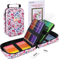 H & B 72 Colored Soft-core Coloring Pencils Set, Carry a Portable Storage Drawing Bag, Coloring and Art Supplies Gift for Artists Adult Children Beginners