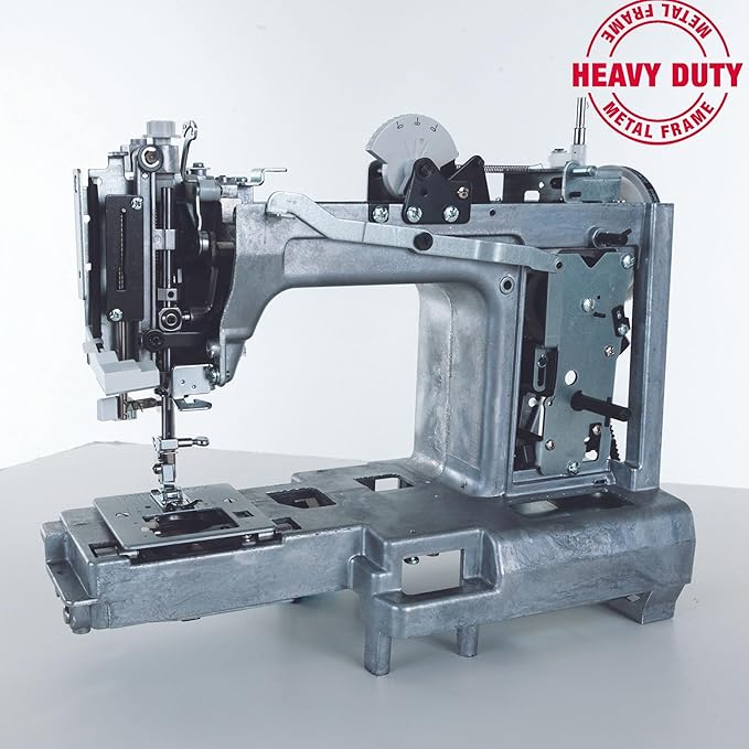 SINGER Heavy Duty 4423 Meltwater Blue High Speed Sewing Machine with Accessory Kit | Strong Motor With Enhanced Piercing Power, 97 Stitch Applications, Full Metal frame, 1-step Buttonhole & LED Light