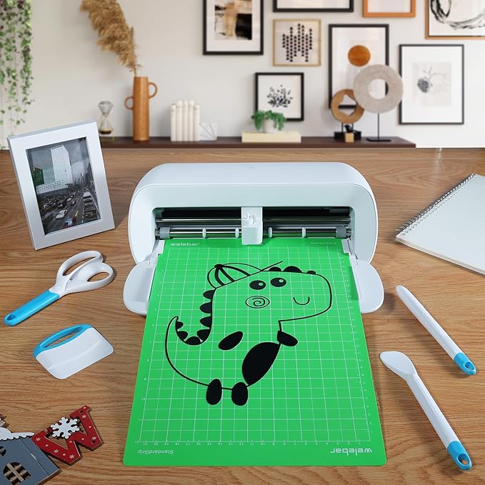 8.5"x12" Cutting Mats Compatible with Cricut Joy Xtra, 3 Pack Standard Adhesive Non-Slip Cut Mat for Sewing Quilting Crafts