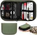 Suncalla Military Survival Sewing Kit Tactical with Buttons Durable Nylon Portable Small Army Sewing Kit for Men Women Complete Thread Needle Repair Tools for Travel Field Emergency