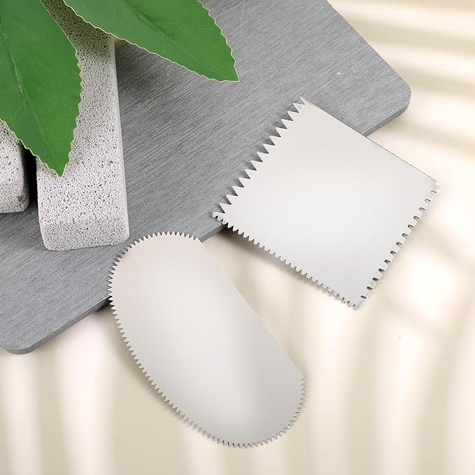 2Pcs Pottery Tools Metal, Stainless Steel Ceramic Tools, Metal Scraper Tool for Sculpting Texturing, Artists, Modeling